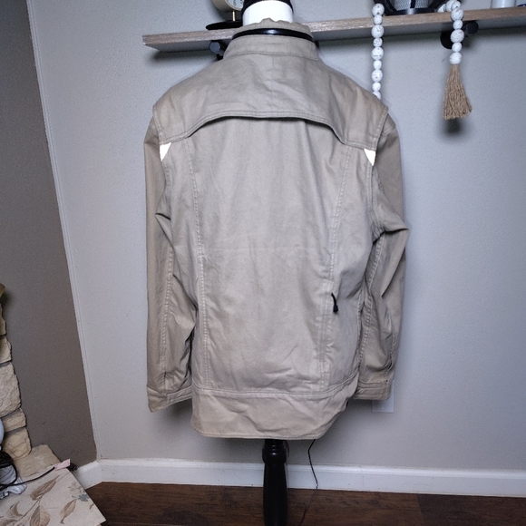 Levi's Beige Trucker Jacket Size Large Mens - Picture 2 of 6